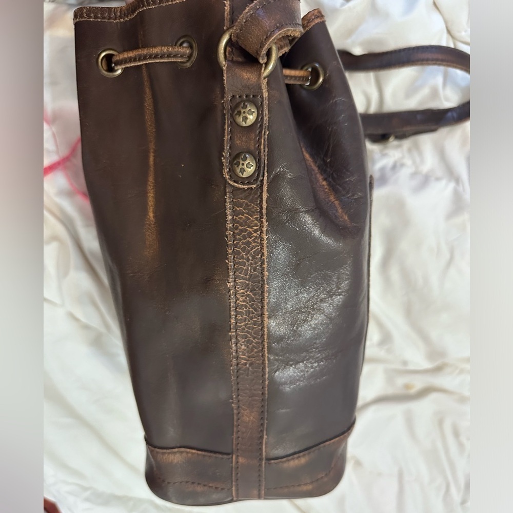 Patricia Nash Brown Leather Shoulder Bag - Picture 6 of 15